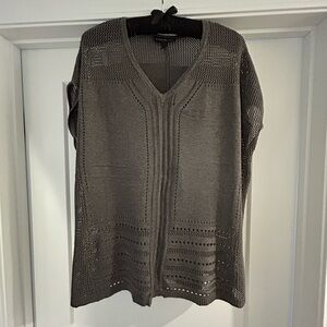 Lane Bryant Cap-Sleeve V-neck Sweater Size 14/16
